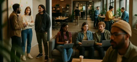 Illustrazione rete deal